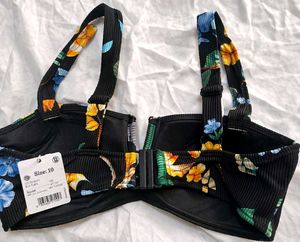 Floral Bikini Top new