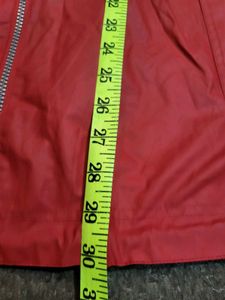 Red Hooded Jacket