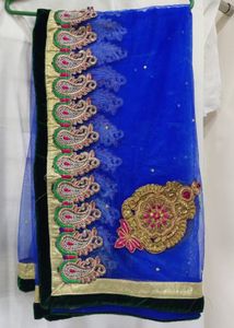 Multicolour Fishcut Stitched Lehenga Choli Set