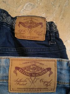 Men's Blue Denim Shorts