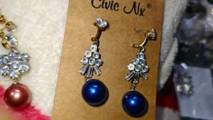 Civic Nx Elegant Drop Earrings Set