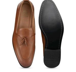 Men's Brown Tassel Loafers
