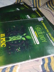M. Krishna P.U. College Biology Textbook