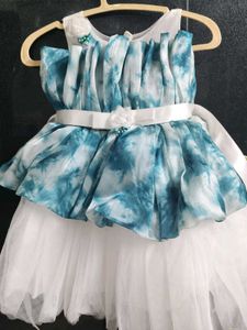 Cute Blue &amp; White Dress