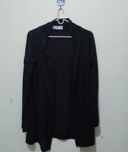 Entease black shrug coverup cardigan