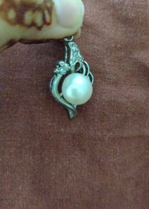 Real Pearl White Locket