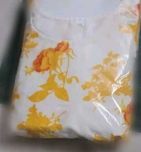 Elegant Yellow Floral Ethnic Gown