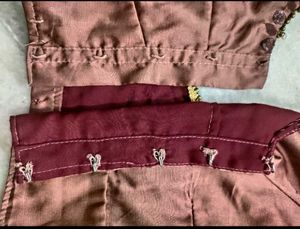 Mauve Color Banarasi Silk Blouse,Read Description