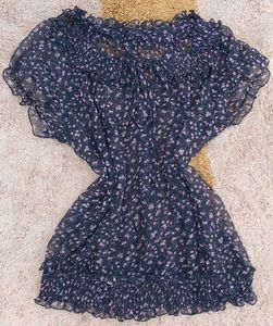 Chic Floral Smocked Top