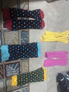 Fun Polka Dot Socks - Set of 5 Pairs