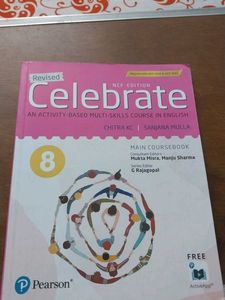Celebrate English Coursebook Grade 8