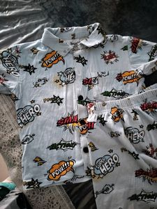 Two Baby Boy Night Dresses.