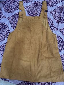 Corduroy Pinafore Dress