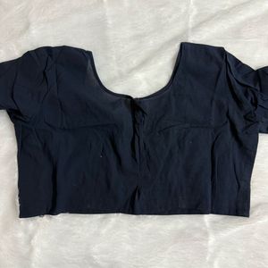 Navy Blue Blouse