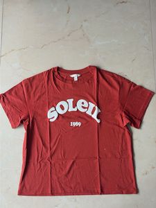 H&amp;M Rust Graphic Tee