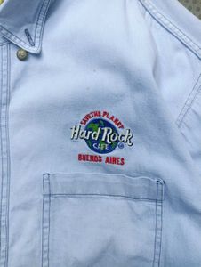 Hard Rock Cafe Button-Up Shirt