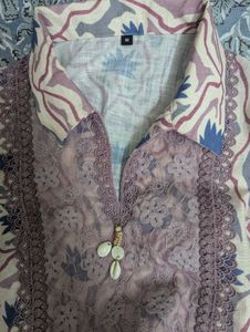 Stylish Printed Kurti Set
