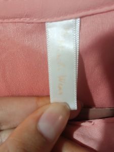 Peach Flowy Dress