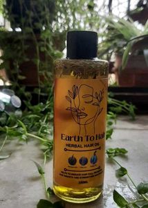 Home Made Ayurveda Method Herbal Oil.