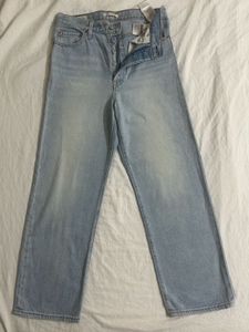 Light Wash Wide Leg Jeans