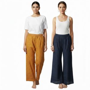 Elegant Palazzos for Women ( Pack of 2)