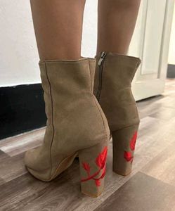 Open Toe Ankle Boots