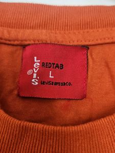 Vintage Levi's Orange Sleeveless Tee