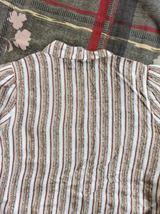 Striped Co-ord Set - Jacket &amp; Pants