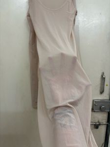 Elegant Beige Maxi Dress