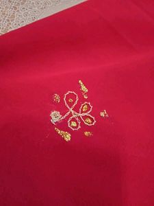 Beautiful Red Saree