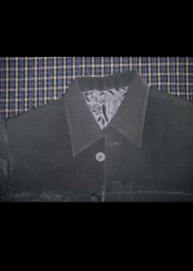 Classic Black Button-Up Jacket