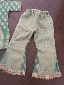 Beautiful Teal Kurta Set