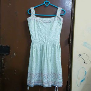 Light Green sharara choli Set