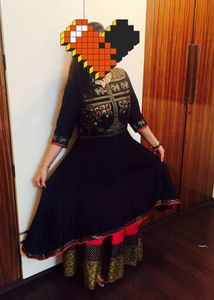 W Kurta With Skirt