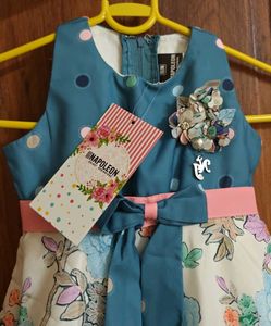New Beautiful Floral Print Dress