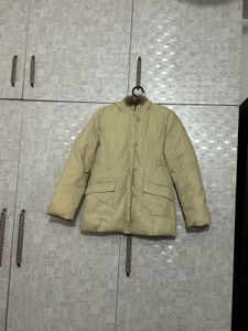 Beige women’s Puffer Jacket