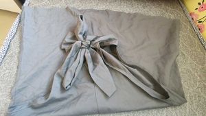 Mealeor Grey Halter Neck Maxi Dress | Tie Back