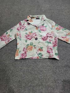 Floral Print Jacket