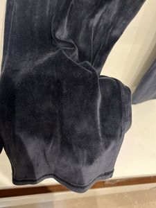 Black Velvet Hooded Tracksuit