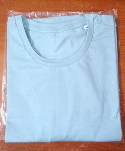💥New Men's Premium Solid Cotton Light BlueT-shirt