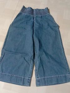 Denim Track Pant