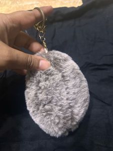 Cute Hedgehog Plush Keychain