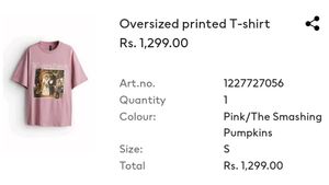 H&amp;M Oversized Printed T-shirt