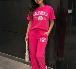 Pink California Jogger Set
