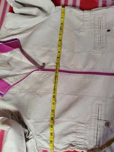 Beige Casual Jacket