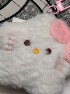 Cute Fluffy Star Shaped Keychain