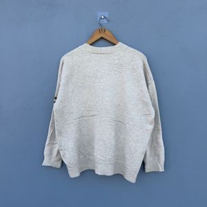 Rabbit Graphic Knit Sweater