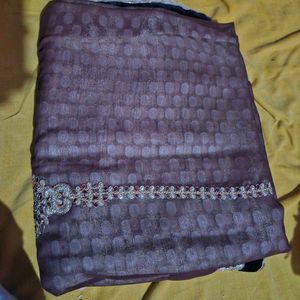 Embellished saree