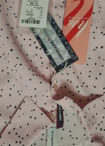 Cute Pink Star Print Top