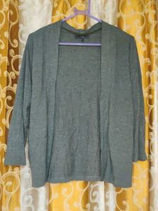 Tie-Dye Open Front Cardigan